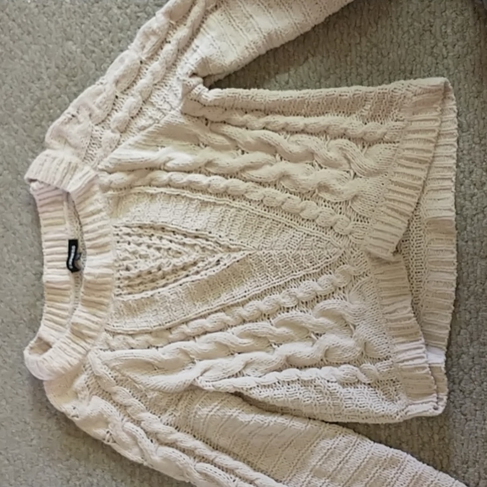 Express off shoulder sweater